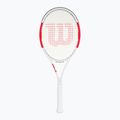 Wilson Six.One Team 95 Cvr tennis racket red and white WRT73640U