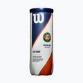 Wilson Roland Garros Clay Ct tennis balls 3 pcs yellow WRT125000 2