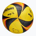 Beach volleyball Wilson OPTX AVP VB OFFICIAL GB yellow size 5 6