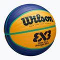 Wilson Fiba 3x3 Junior blue/yellow children's basketball size 5 2