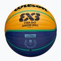 Wilson Fiba 3x3 Junior blue/yellow children's basketball size 5 5