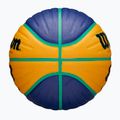 Wilson Fiba 3x3 Junior blue/yellow children's basketball size 5 6