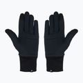Women's Nike Club Fleece running gloves black/white 3