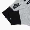 Women's Nike Club Fleece grey heather/black/black running gloves 5