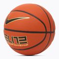 Nike Elite Championship 8P 2.0 Deflated amber court/black/metallic gold/black basketball size 6 2