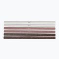 Nike Swoosh Sport Metallic headbands 6 pcs brown/smokey mauve/metallic silver 2