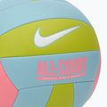 Nike All Court Volleyball coral chalk/ocean bliss/bright cactus/white size 5 3