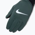 Nike Pacer Midweight RG women's running gloves vintage green/black/silver 3