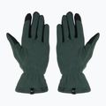 Women's Nike One Therma-Fit Fleece running gloves vintage green/black 3