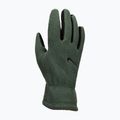 Women's Nike One Therma-Fit Fleece running gloves vintage green/black