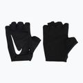 Men's training gloves Nike Gym Essential FG 2.0 black/black/white