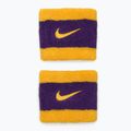 Nike Swoosh Wristbands university gold/court purple/university gold