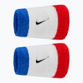 Wristbands Nike Swoosh Classic Doublewide Wristbands 2 pcs. game royal/university red/black