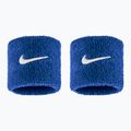 Wristbands Nike Swoosh Classic Wristbands 2 pcs. game royal/white