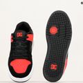 DC Manteca 4 black/athletic red men's shoes 14