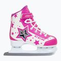 CCM Glitter Girl children's skates white/pink 8