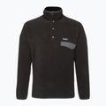 Men's fleece sweatshirt Patagonia Synch Snap-T P/O black w/forge grey 3