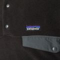 Men's fleece sweatshirt Patagonia Synch Snap-T P/O black w/forge grey 5