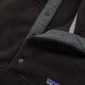 Men's fleece sweatshirt Patagonia Synch Snap-T P/O black w/forge grey 6