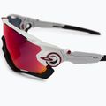 Oakley Jawbreaker polished white/prizm road cycling glasses 0OO9290 4
