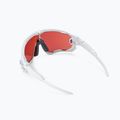 Oakley Jawbreaker polished white/prizm snow sapphire cycling glasses 0OO9290 2