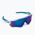 Oakley Radar EV Path polished white/prizm sapphire cycling glasses 0OO9208