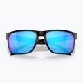 Oakley Holbrook matte black/prizm sapphire polarized sunglasses 10