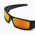 Oakley Gascan sunglasses polished black/prizm ruby 5