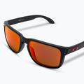Oakley Holbrook XL matte black/prizm ruby sunglasses 5