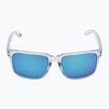 Oakley Holbrook XL polished clear/prizm sapphr irid polar sunglasses 3