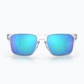 Oakley Holbrook XL polished clear/prizm sapphr irid polar sunglasses 2