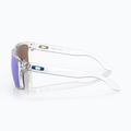 Oakley Holbrook XL polished clear/prizm sapphr irid polar sunglasses 3