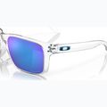 Oakley Holbrook XL polished clear/prizm sapphr irid polar sunglasses 6