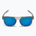 Oakley Latch Beta matte grey ink/prizm sapphire polarized sunglasses 0OO9436 3