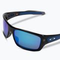 Oakley Turbine black ink/prizm sapphire sunglasses 5