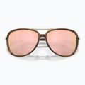 Oakley Split Time brown tortoise gold/prizm rose gold polarized sunglasses 5