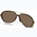 Oakley Split Time brown tortoise gold/prizm rose gold polarized sunglasses 7