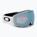 Oakley Flight Deck matte white/prizm snow sapphire iridium ski goggles OO7064-A0