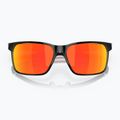 Oakley Portal X polished black/prizm ruby polarized sunglasses 10