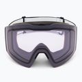 Oakley Fall Line matte black/prizm snow clear ski goggles 2