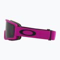 Oakley Target Line ultra purple/dark grey ski goggles 8