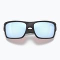 Oakley Turbine matte black camo/prizm deep water polarized sunglasses 4