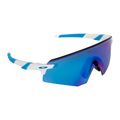 Oakley Encoder polished white/prizm sapphire cycling glasses 0OO9471