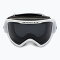 Oakley O-Frame 2.0 Pro matte white/dark grey ski goggles OO7125-04 2
