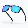Oakley Sylas black ink/sapphire iridium sunglasses 8