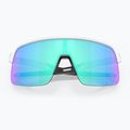 Oakley Sutro Lite matte white/prizm sapphire sunglasses 5