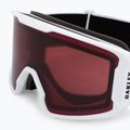 Oakley Line Miner matte white/prizm garnet ski goggles OO7070-B9 5