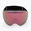 Oakley Flight Deck matte white/prizm rose gold iridium ski goggles OO7050-C2 2