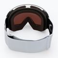 Oakley Flight Deck matte white/prizm rose gold iridium ski goggles OO7050-C2 3