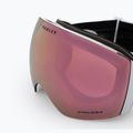 Oakley Flight Deck matte white/prizm rose gold iridium ski goggles OO7050-C2 5